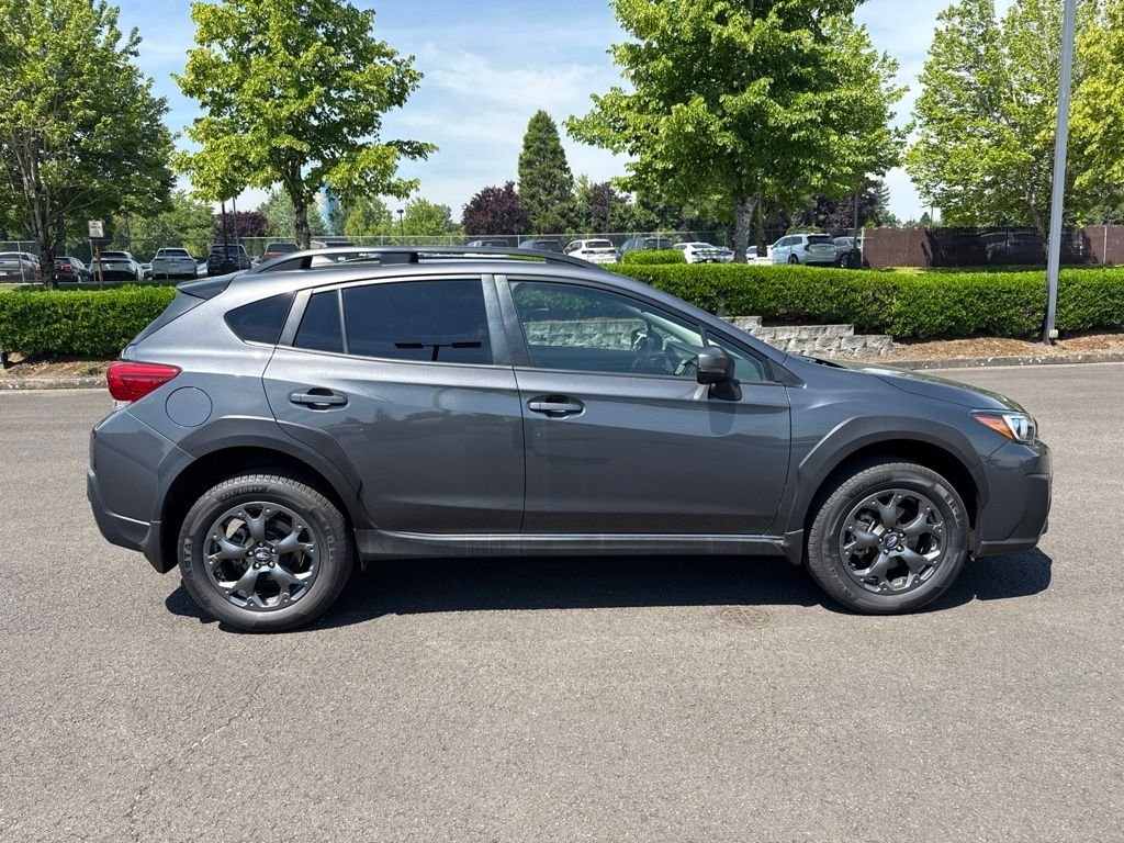 Used 2022 Magnetite Gray Metallic Subaru Sport image 8