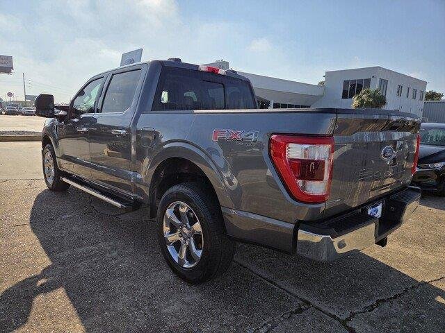 Used 2022 Carbonized Gray Metallic Ford LARIAT image 3