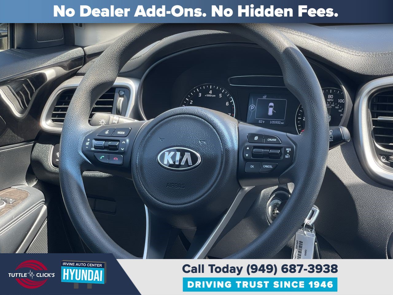 Used 2017 EBONY BLACK KIA L image 15