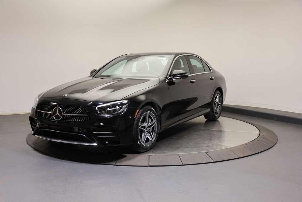 Certified Used 2022 Black Mercedes-Benz E 450 image 3