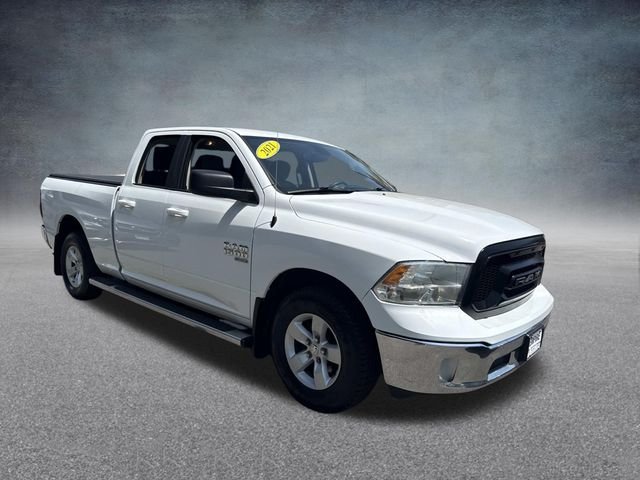 Used 2021 Bright White Clearcoat Ram SLT image 4