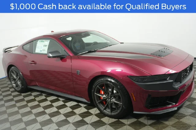 New 2026 Molten Magenta Metallic Tinted Clearcoat Ford Dark Horse® Premium image 2