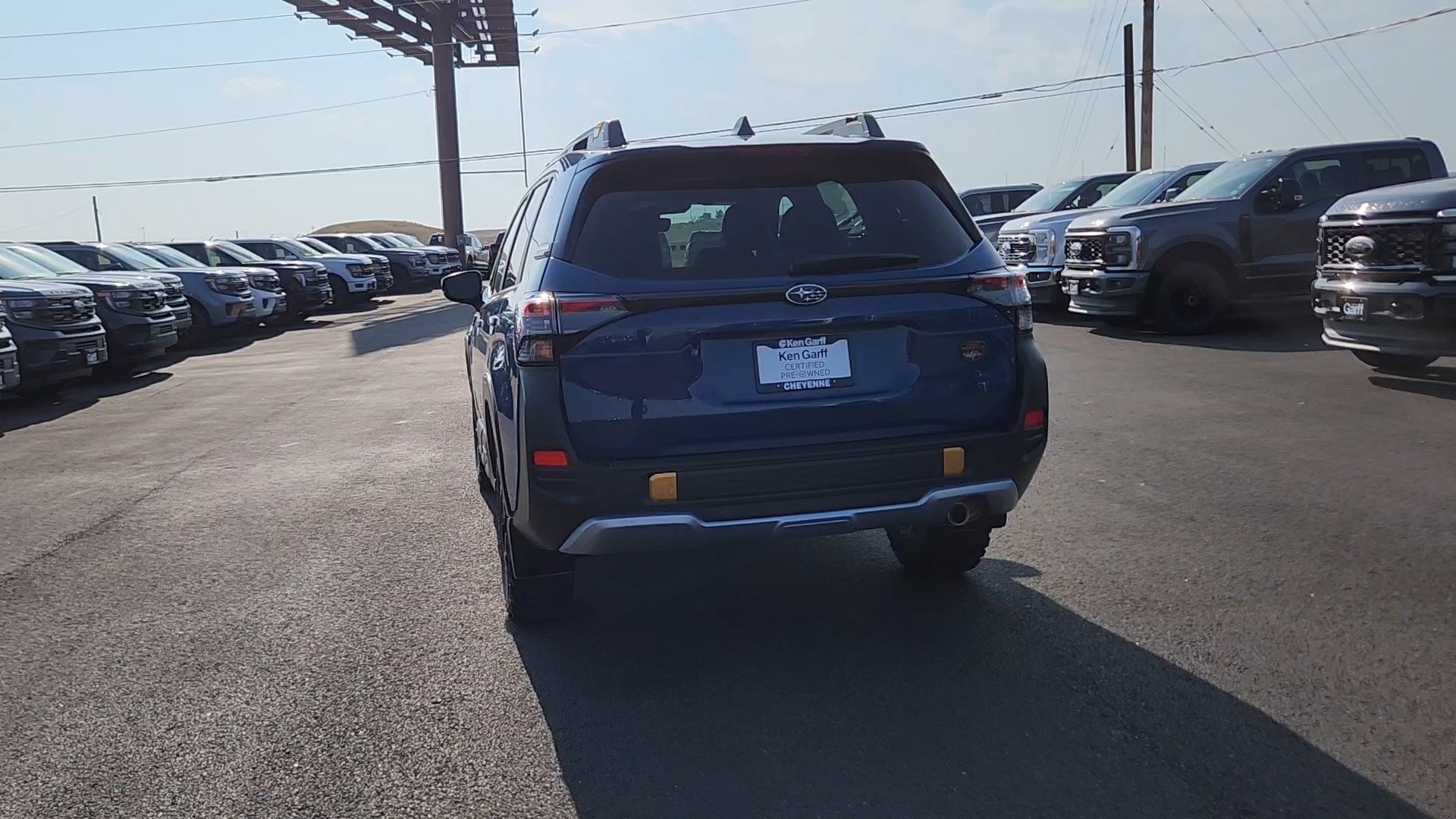 Used 2026 Geyser Blue Subaru Wilderness image 3