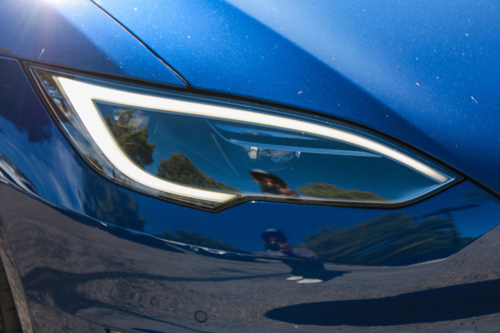 Used 2023 Deep Blue Metallic Tesla Plaid image 8
