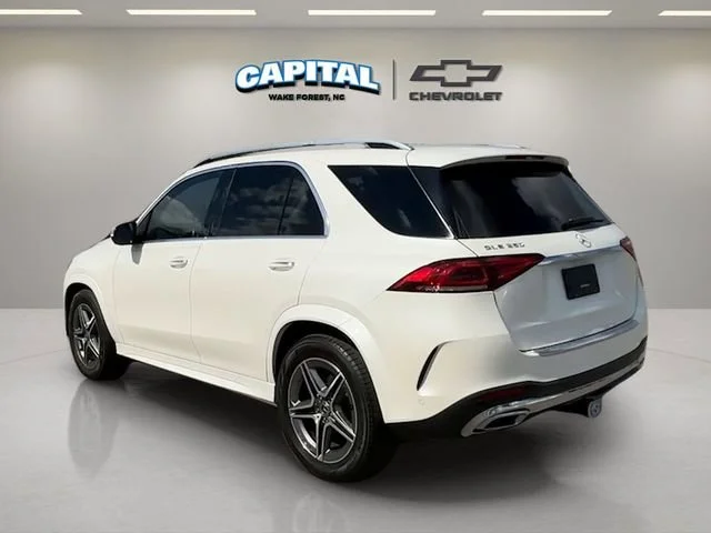 Used 2021 White Mercedes-Benz GLE 350 image 3