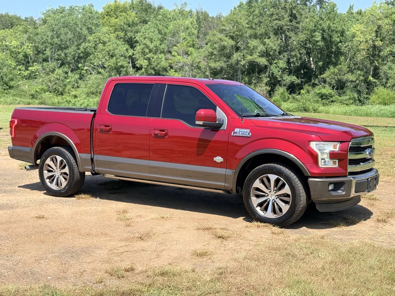 Used 2016 Maroon Ford King Ranch 4x2 4dr SuperCrew 5.5 ft. SB image 7