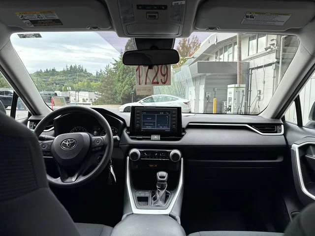 Used 2021 Super White Toyota LE image 11