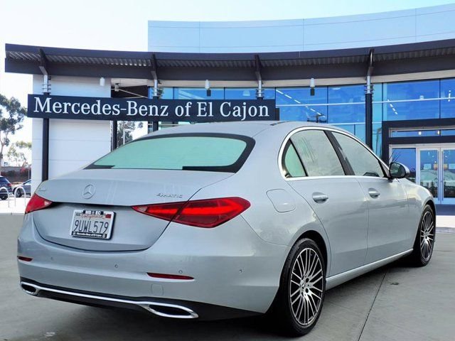 Used 2025 Cirrus Silver Metallic Mercedes-Benz C300W4 image 3