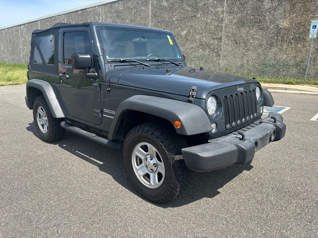 Used 2017 Black Jeep Sport image 1