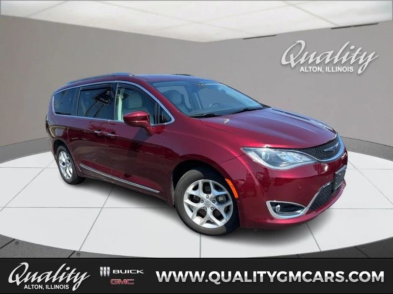 Used 2020 Velvet Red Pearlcoat Chrysler Touring L Plus image 1