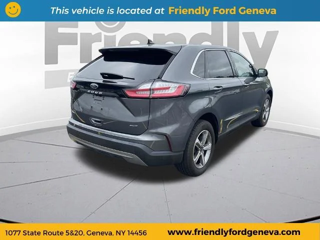 Certified Used 2022 Gray Metallic Ford SEL image 5