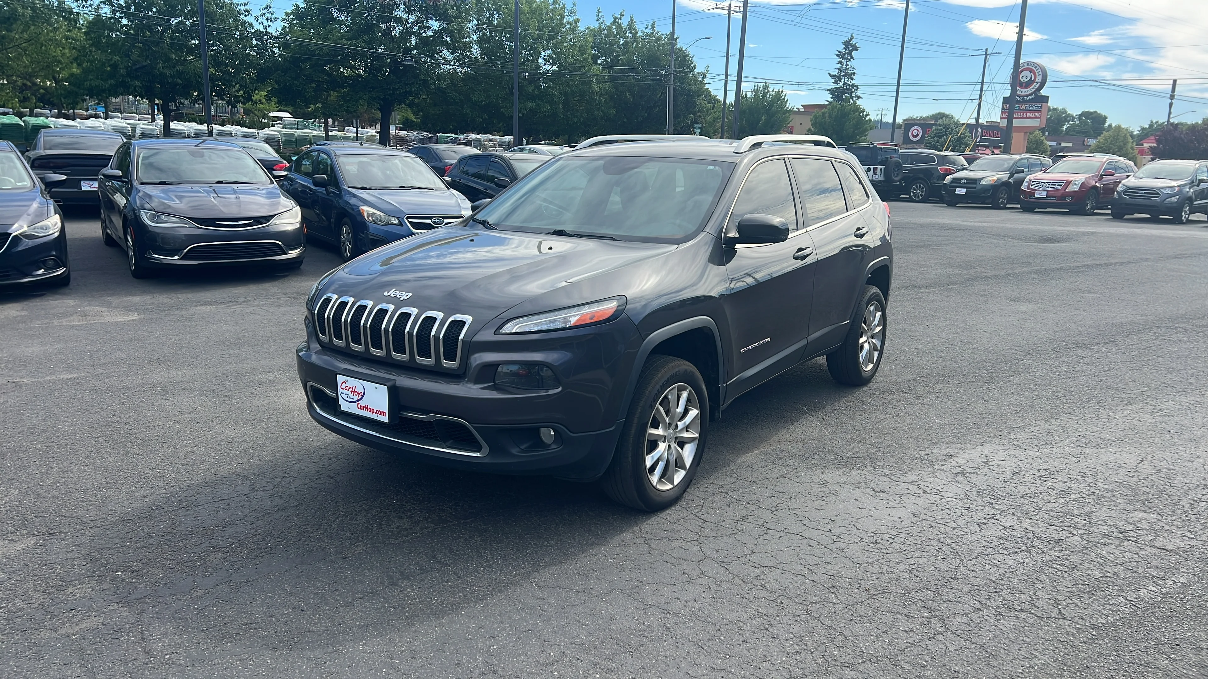 Used 2014 Grey Jeep 4WD LIMIT image 9