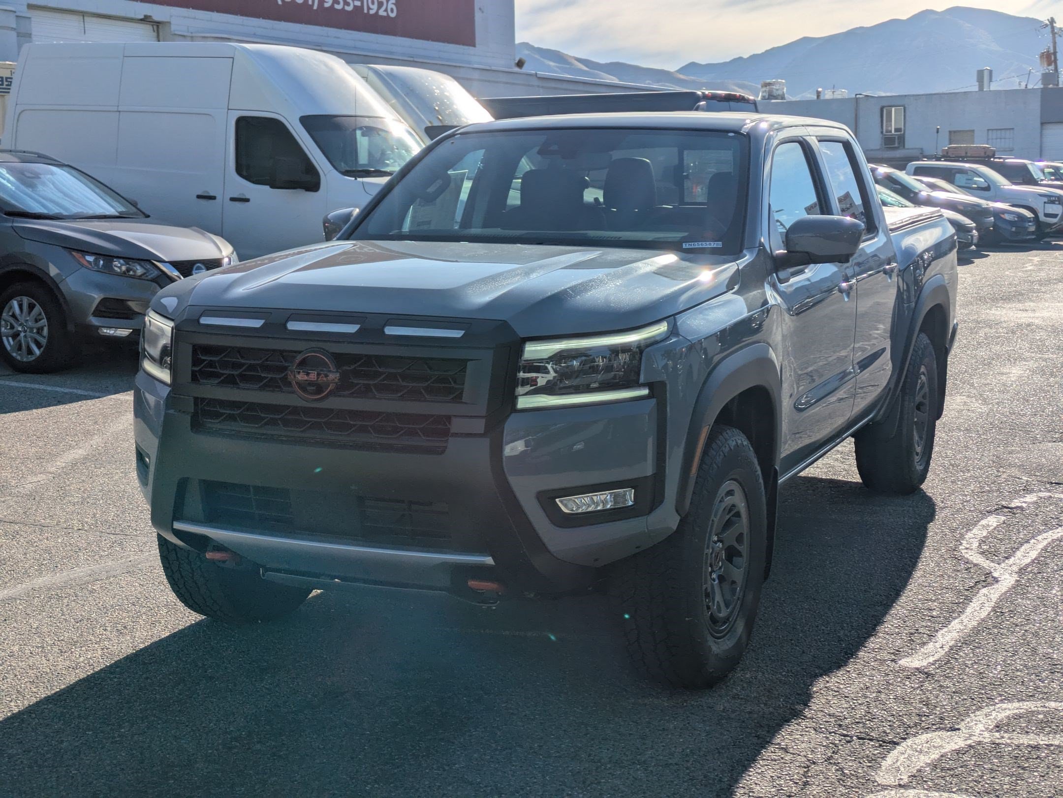 New 2026 Boulder Gray Pearl Nissan Crew Cab PRO-4X® image 8