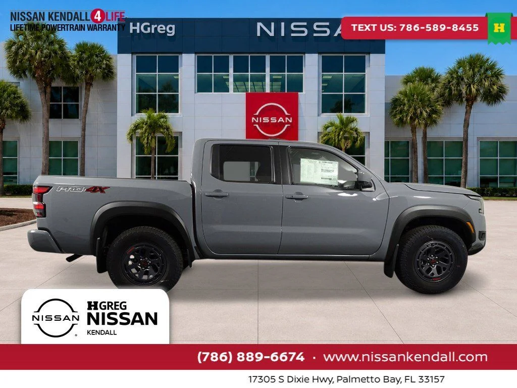 New 2026 Boulder Gray Pearl Nissan Crew Cab PRO-4X® image 6