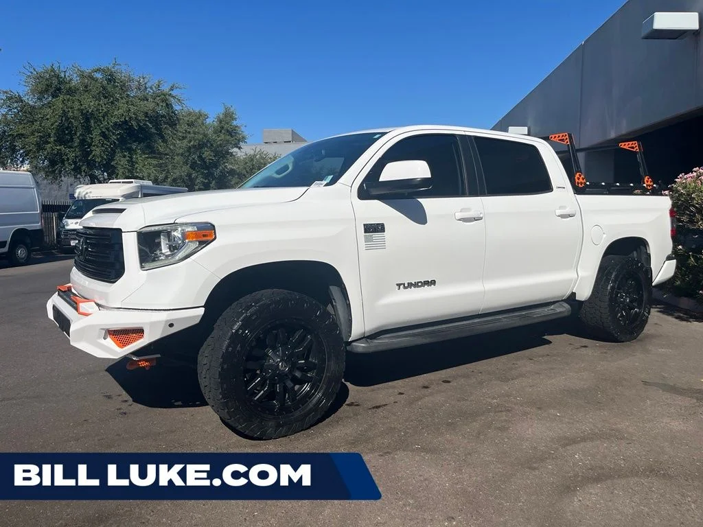 Used 2018 White Toyota Limited image 1