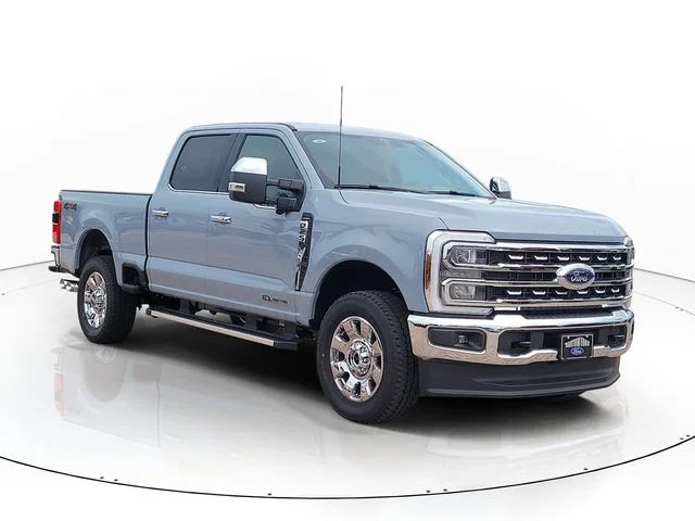 New 2026 Gray Metallic Ford Lariat image 3