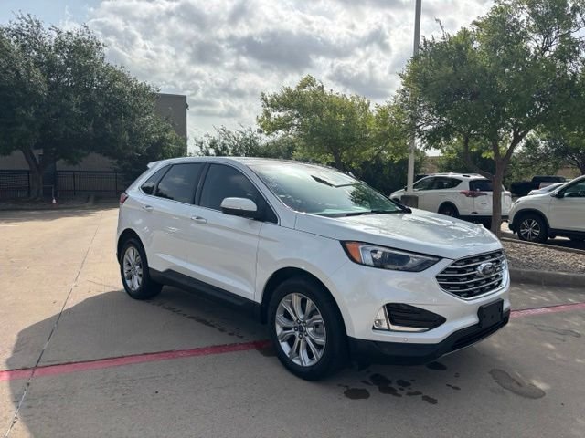 Used 2022 White Ford Titanium image 3