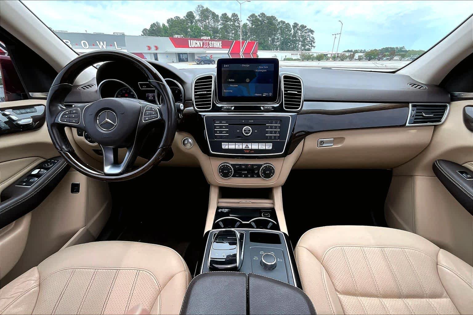 Used 2016 designo Cardinal Red Metallic Mercedes-Benz GLE 350 image 16