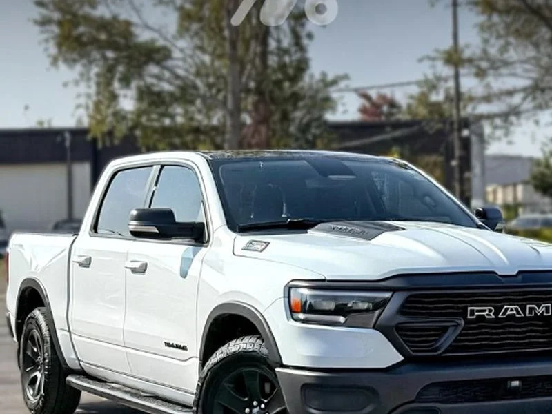 Used 2022 Bright White Clearcoat Ram Tradesman image 4