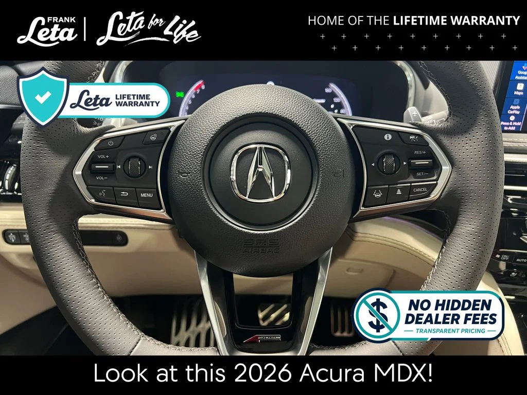 New 2026 Black Acura A-Spec Advance Package image 28