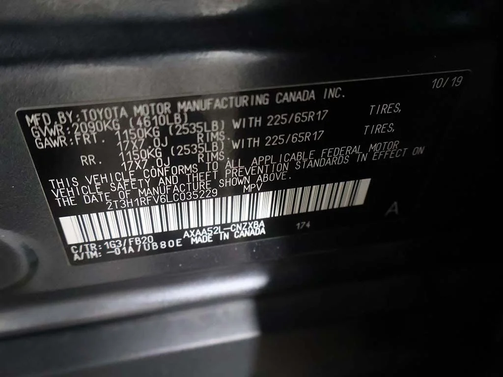 Used 2020 Gray Toyota LE image 42