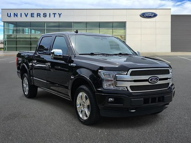 Used 2020 Black Ford Platinum image 1