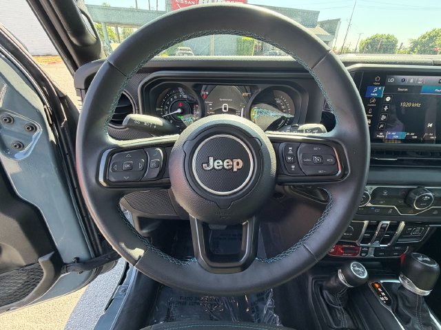 Used 2024 Gray Jeep Rubicon 4xe image 17
