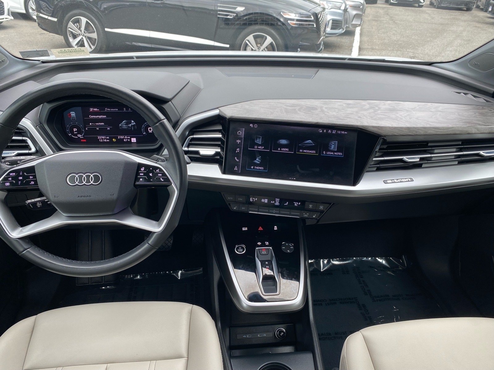 Used 2024 White Audi Premium Plus image 10