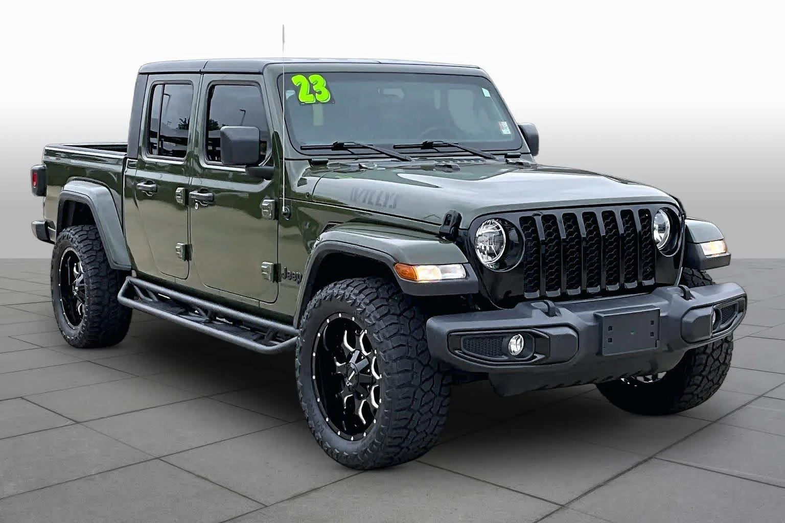 Used 2023 Sarge Green Clearcoat Jeep Willys image 3
