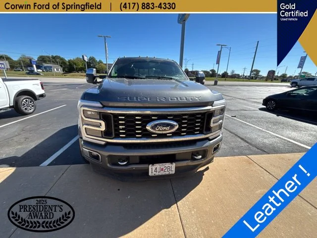 Certified Used 2024 Carbonized Gray Metallic Ford Platinum image 5