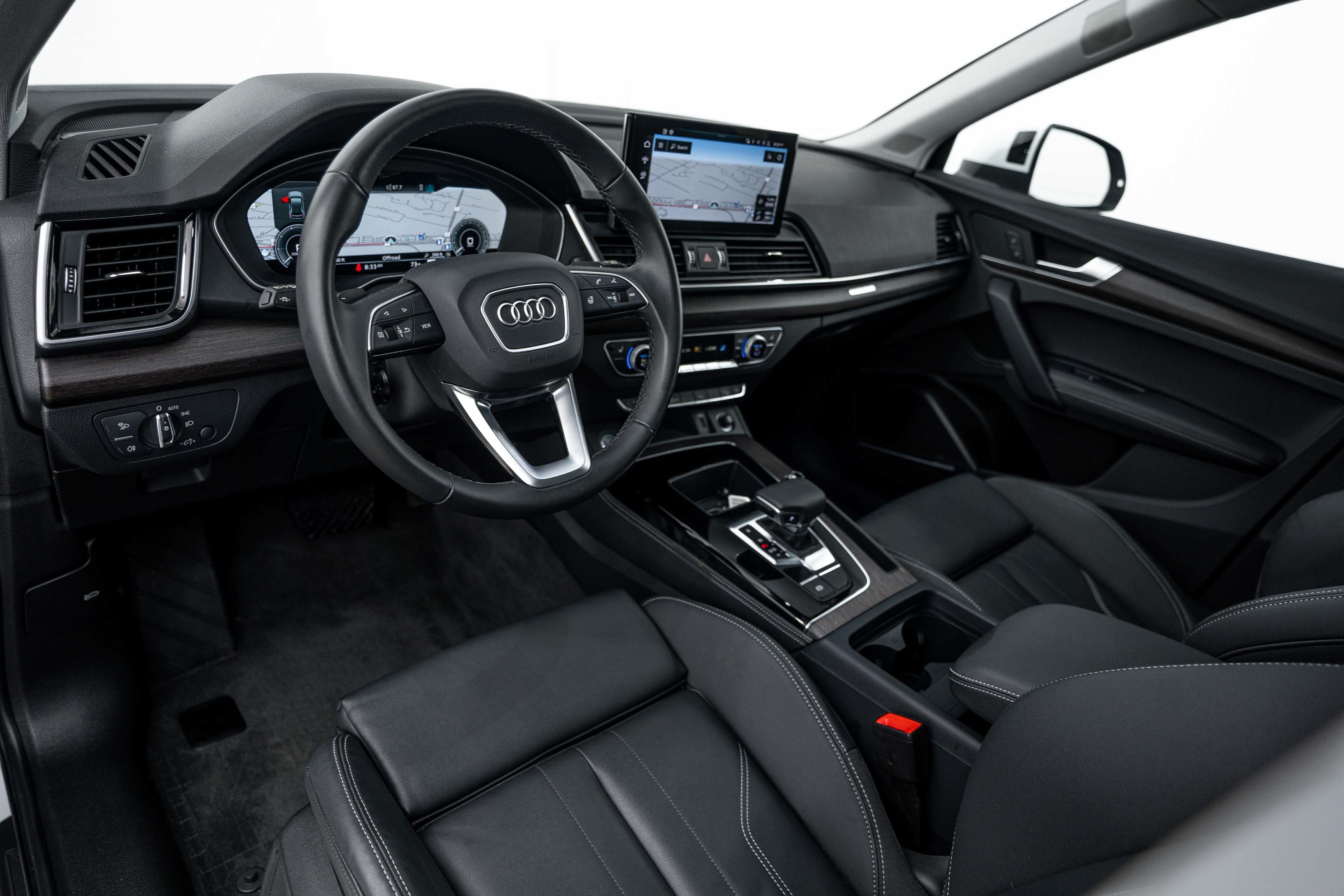 Certified Used 2025 Glacier White Metallic Audi S line Premium Plus image 8