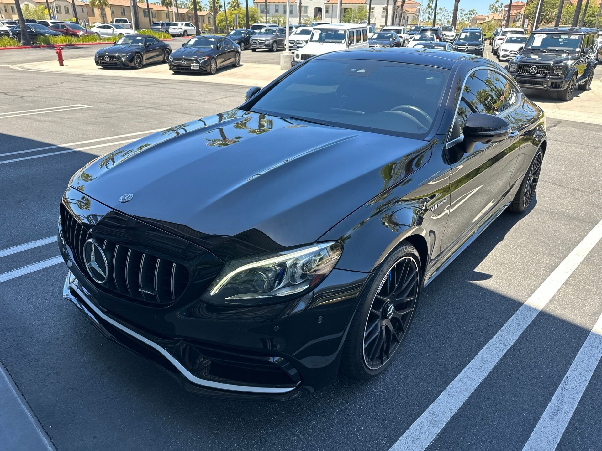 Used 2020 Black Mercedes-Benz C 63 AMG® image 1