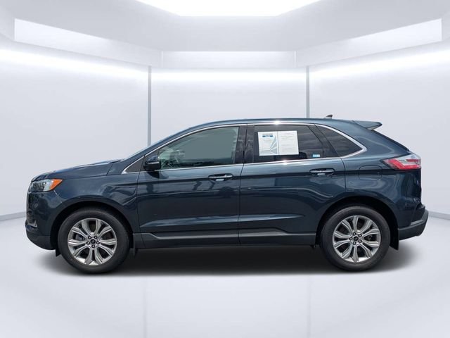 Used 2024 Blue Ford Titanium image 6