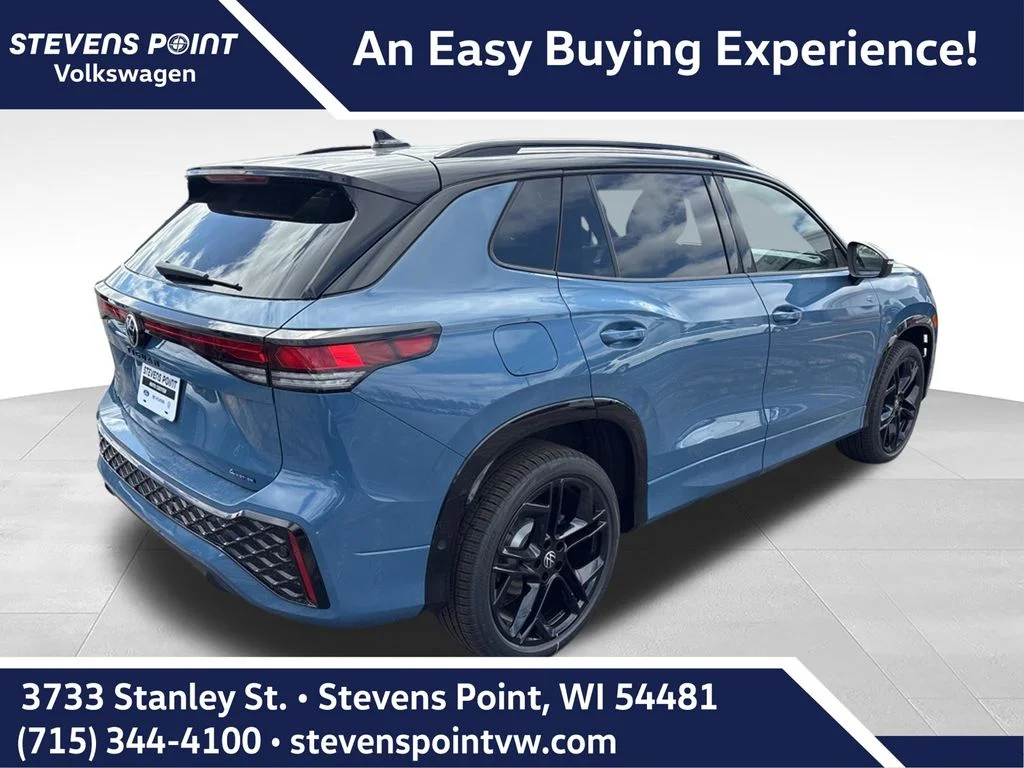 New 2026 Monterey Blue w/Deep Black Roof Volkswagen 2.0T SE R-Line Black image 5