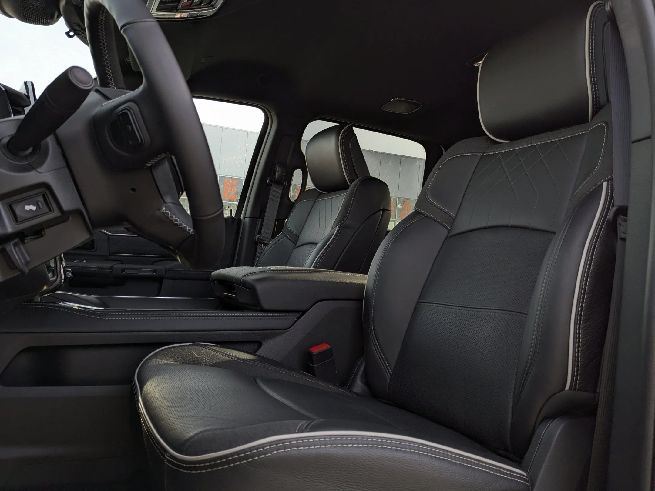 New 2026 White RAM Limited - - Night Edition - Level 1 Grp - 5th Wheel/Gooseneck Prep - Digital Rearview Mirror & More! image 14