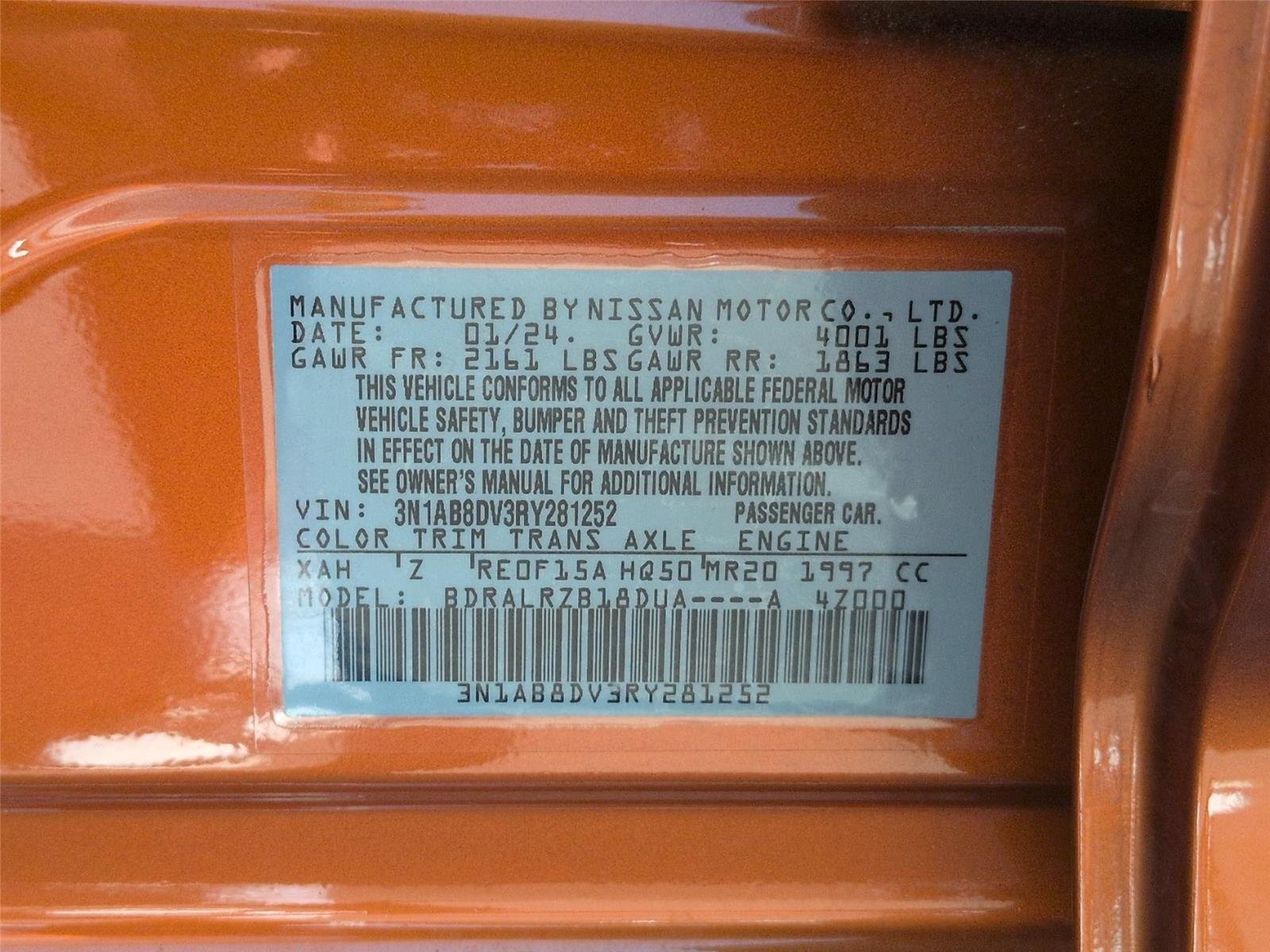 Used 2024 Monarch Orange Metallic/Super Black Nissan SR image 39