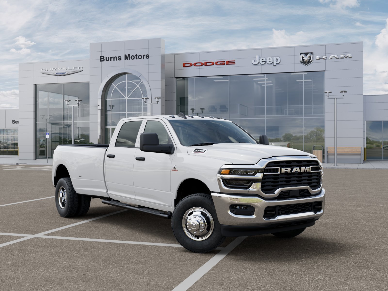 New 2026 Bright White Clear-Coat Exterior Paint RAM Tradesman Dually image 31