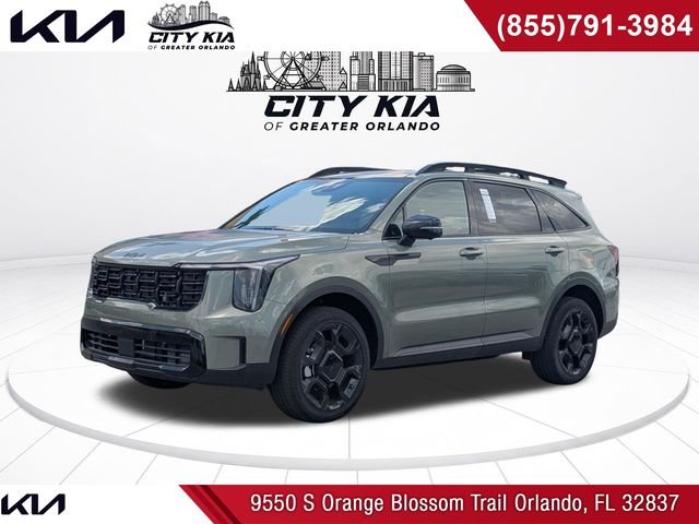 New 2026 Jungle Green Kia X-Line SX Prestige AWD image 1