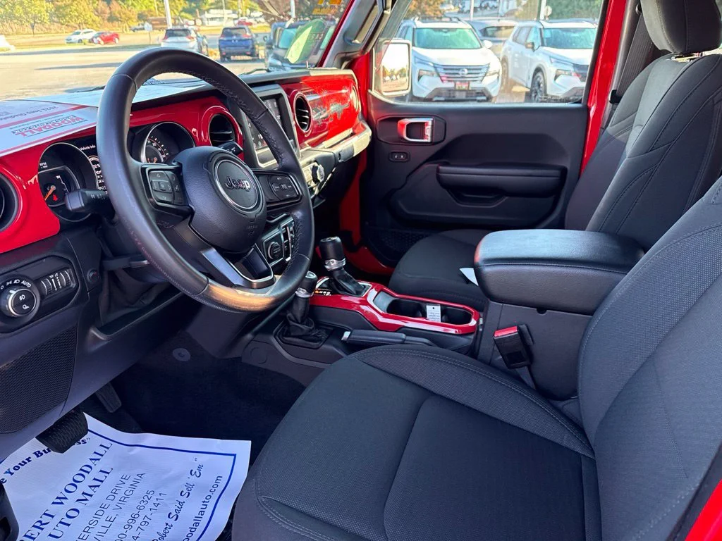 Used 2021 Firecracker Red Clea Jeep Sport S image 11