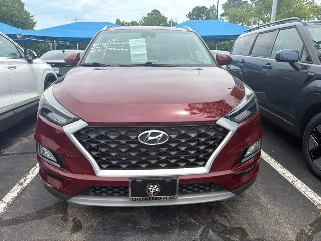Used 2020 Gemstone Red Hyundai Sport image 3
