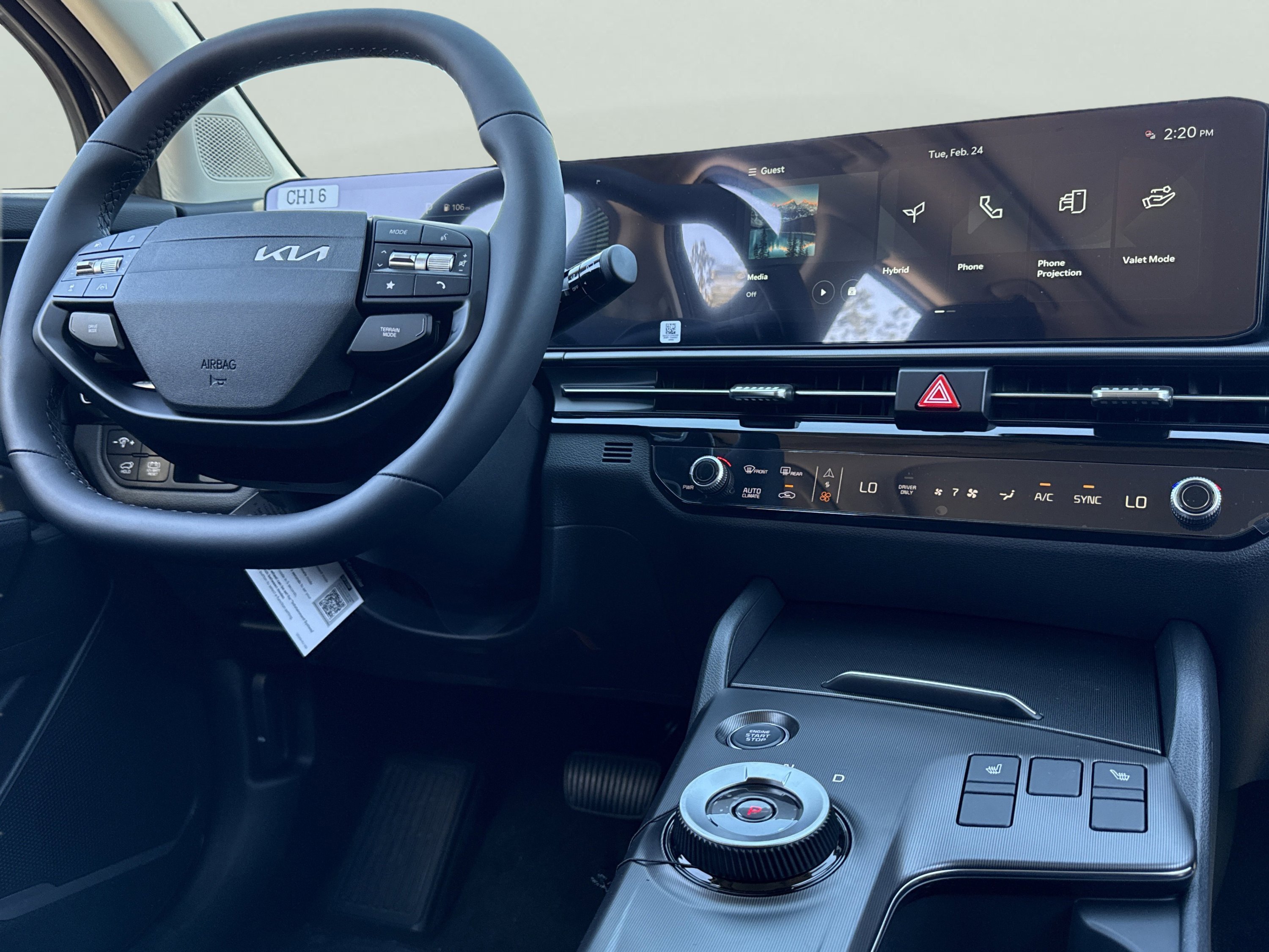 New 2026 Fusion Black Kia EX image 3