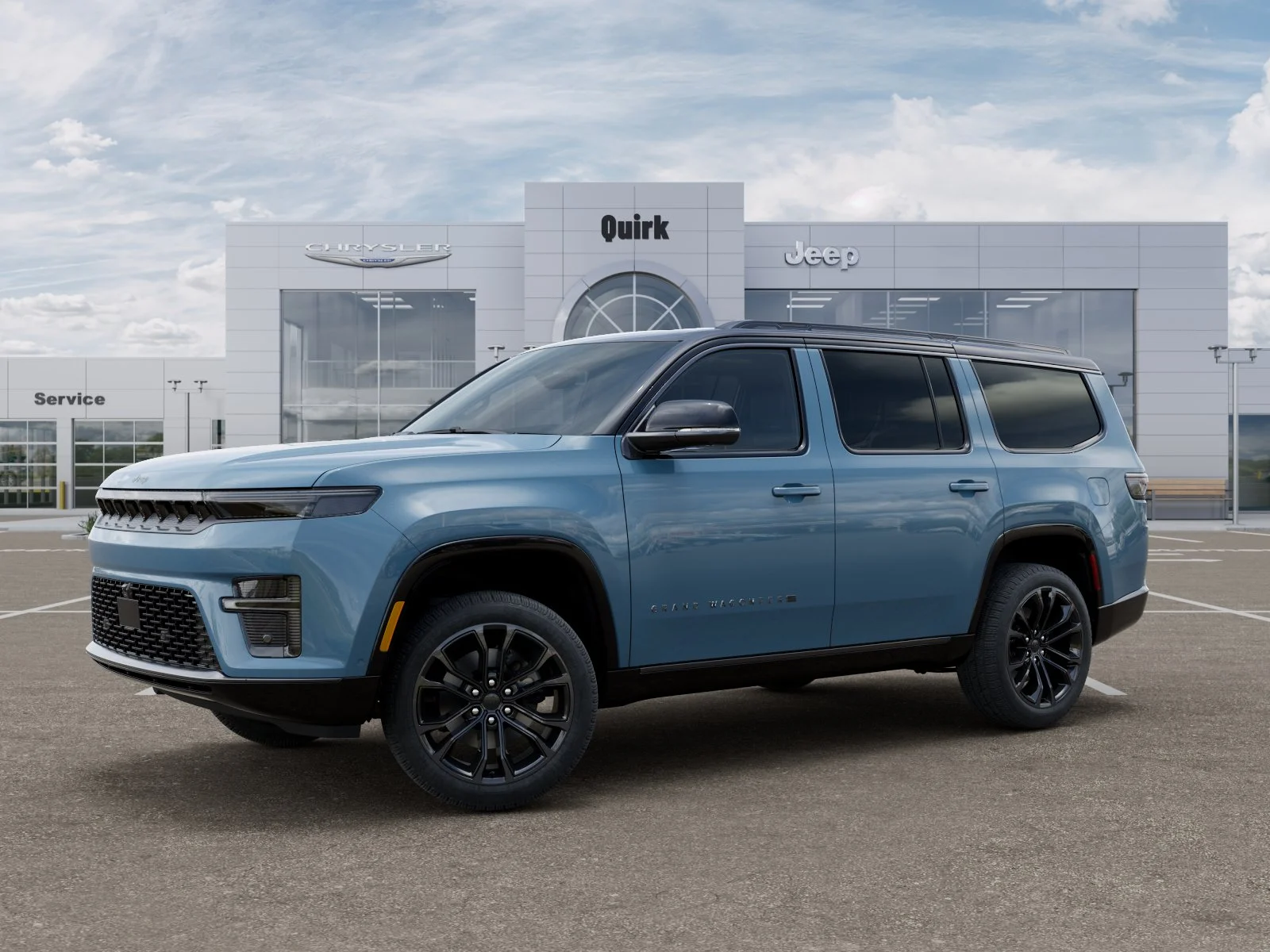 New 2026 Steel Blue Jeep Summit Obsidian image 28