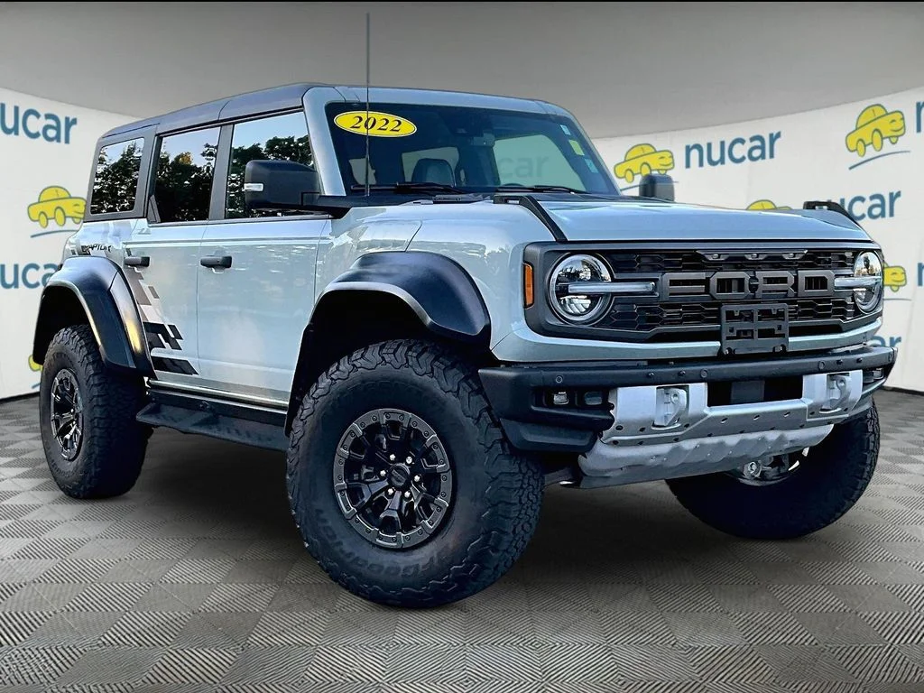 Used 2022 Green Ford Raptor image 1