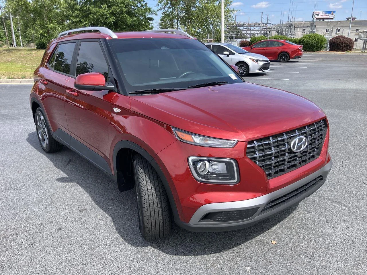 Used 2024 Red (Ultimate Red) Hyundai SEL image 7