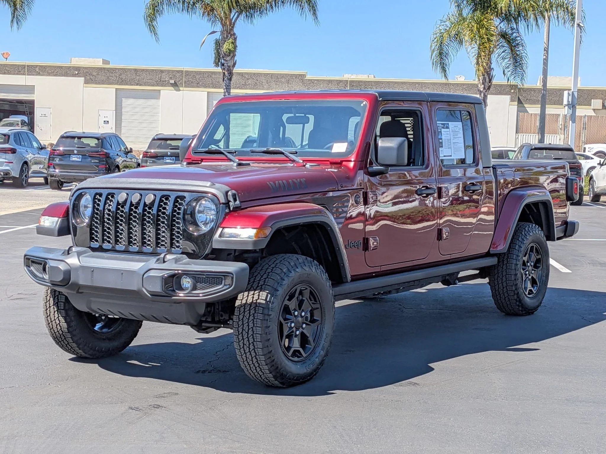 Used 2021 Snazzberry Pearlcoat Jeep Willys Sport image 3
