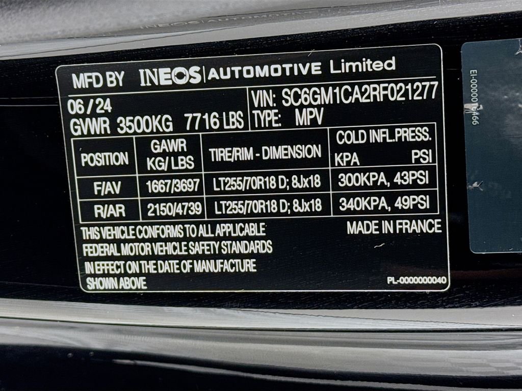 2024 INEOS Grenadier Fieldmaster Edition - Photo 30