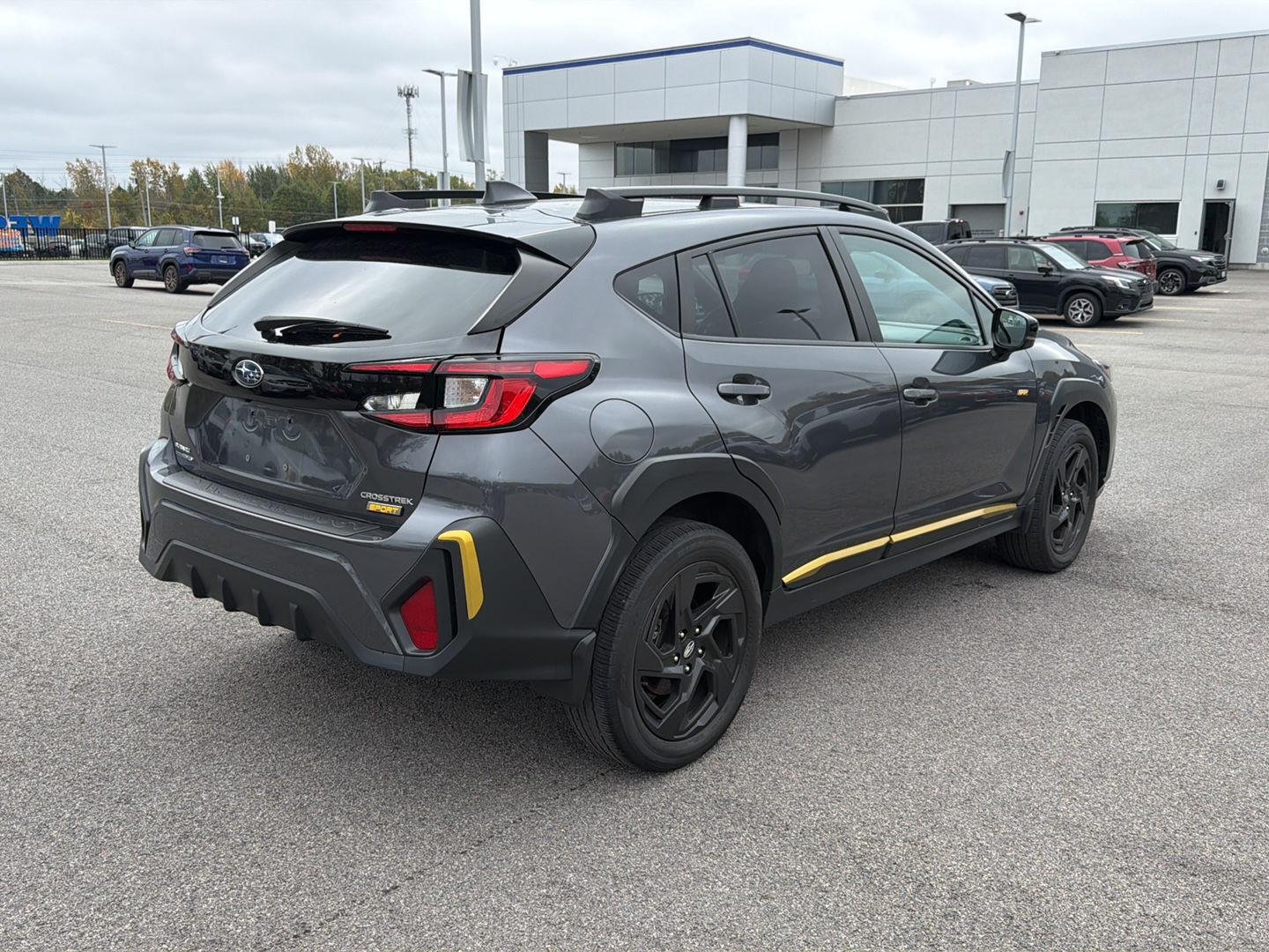 Used 2024 Magnetite Gray Metallic Subaru Sport image 3
