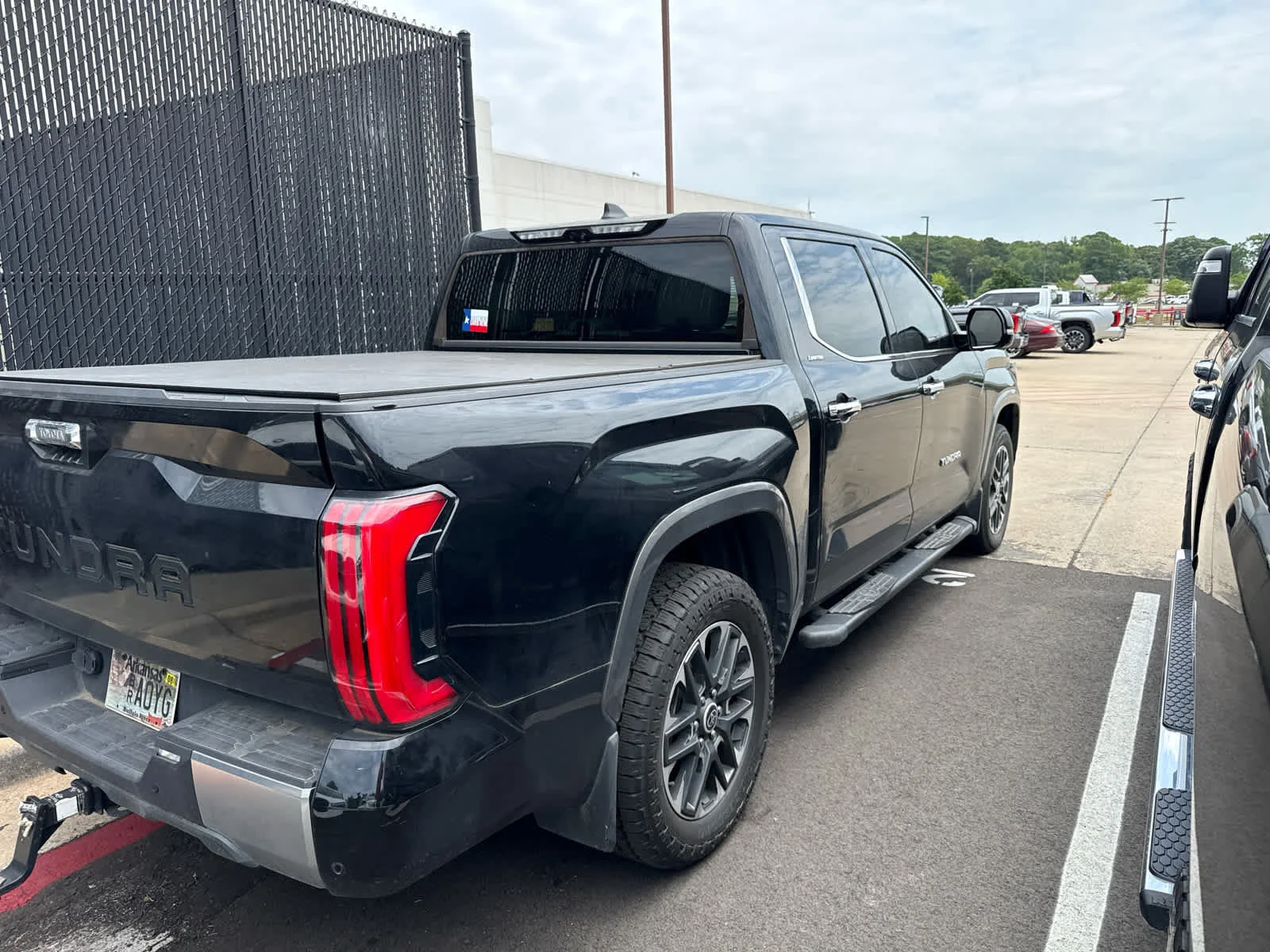 Used 2024 Midnight Black Metallic Toyota Limited image 3