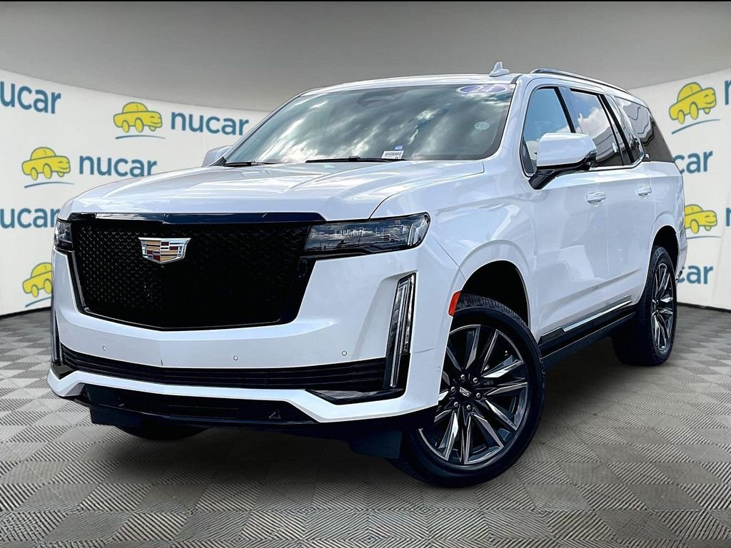 Used 2024 White Cadillac Sport Platinum image 3