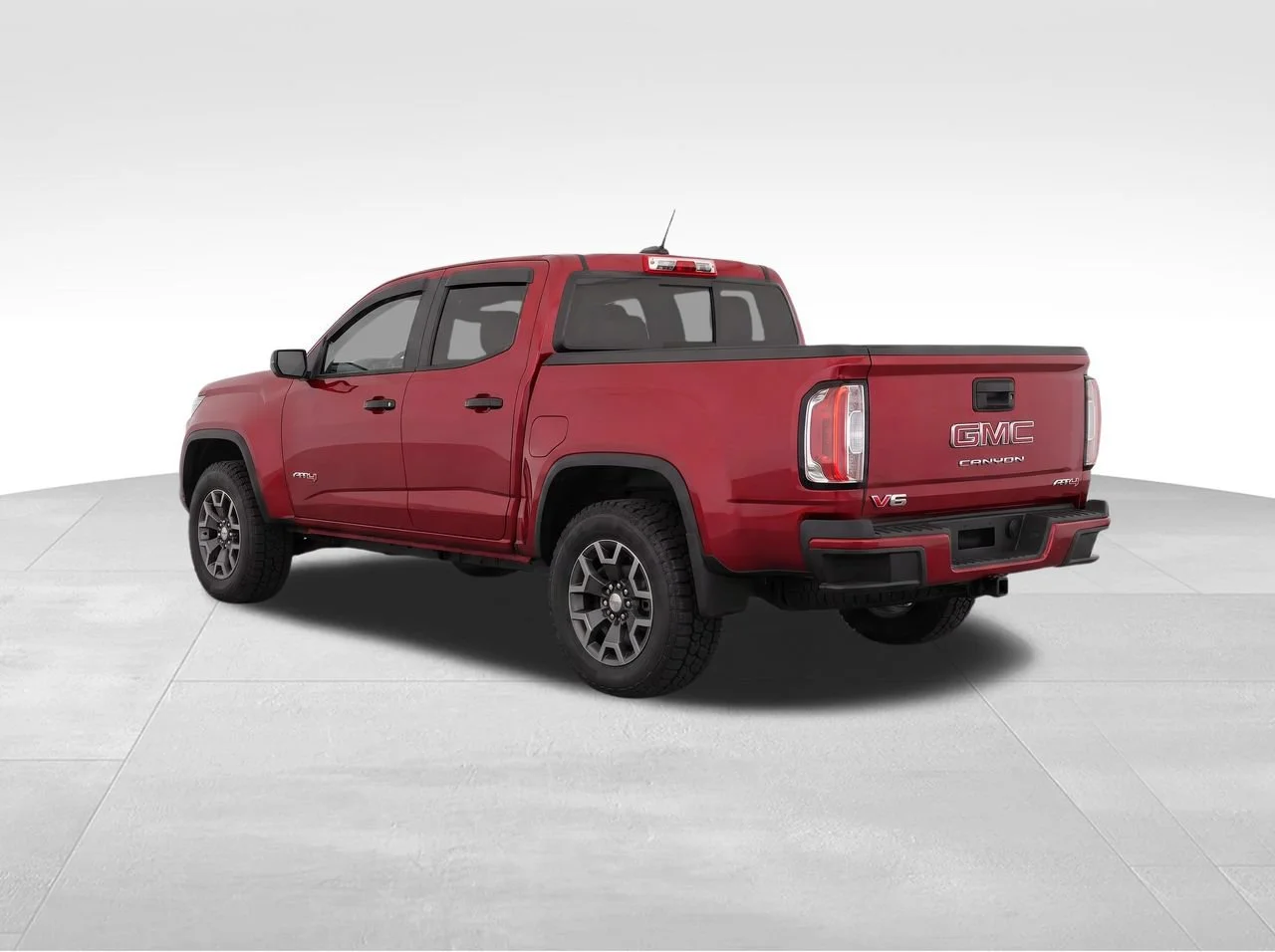 Used 2021 CAYENNE RED TINTCOAT GMC 4WD AT4 w/Cloth image 3